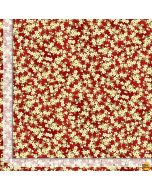 Kyoto Garden: Metallic Cherry Blossoms -- Timeless Treasures Fabrics kyoto-cm1673 red 