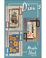Pattern: Diva 5 Quilt Pattern -- Maple Island Quilts MIQ248