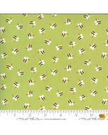 Hello Sunshine: Bees Grass Green -- Moda Fabrics 35352-18 