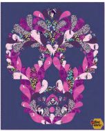 Nightshade Deja Vu Tula Pink: Nightshade Skelly Wall Hanging Quilt Kit -- Free Spirit Fabrics nightshadeSkelly 