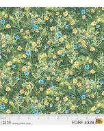 Forest Friends: Ferns / Flowers -- P&B Textiles 4328mu