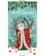 Fantastical Holiday: Rebel Without A Claus Christmas Panel (2/3 yard) -- Dear Stella Designs stella-dmb1844 multi