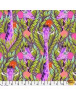 Everglow by Tula Pink: Neck For Days Giraffe Mystic -- Free Spirit Fabrics pwtp203.mystic