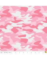 Nobody Fights Alone: Camouflage Pink -- Riley Blake c10420-pink