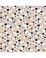Homestead: Legend-Dairy Cows - Dear Stella Designs stella-dlt2790 tan 