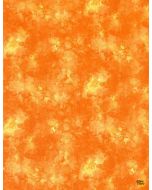 Solid-ish Watercolor Texture: Orange -- Timeless Treasures kim-c6100 orange 