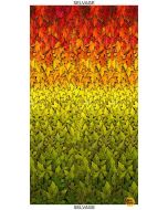 Fall Glory: Ombre Harvest Metallic Leaves -- Timeless Treasures panel-cm8540 multi