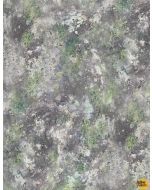 A New Adventure: Moss & Rocks Texture Gray -- Wilmington Prints 10141-970
