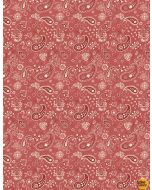 Homemade Happiness: Paisley Red -- Wilmington Prints 89232-332 