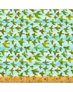 Woodland: Flying Birds Sky -- Windham Fabrics 52286d-8 