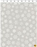 Enchanted Woodland: Snowflakes Taupe -- Clothworks y3264-62