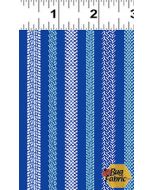 Play Zone: Tire Stripe Dark Royal Blue -- Clothworks y3276-92