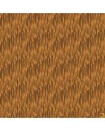 Ticket to the Zoo: Broken Stripe Rust -- Clothworks Fabrics y3532-71