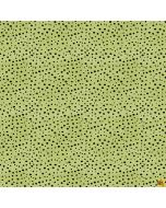 Ticket to the Zoo: Spots Light Olive -- Clothworks Fabrics y3533-23