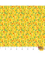 Enchanted Seas: Tentacles Yellow -- Northcott/Patrick Lose Fabrics 10054-54