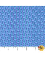 Enchanted Seas: Tiki Blue -- Northcott/Patrick Lose Fabrics 10059-42