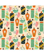Boo! Potions -- Dear Stella Fabrics stella-dfg2457 vanilla