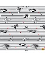 Cat: Feline Good!  Peekaboo Shade Cats - Timeless Treasures Fabrics cat-cd3020 white  