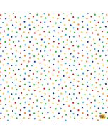 Lightbox Dots: Polka Dots Confetti White -- Timeless Treasures Fabrics dot-cd1960 confetti 
