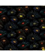 Dragon's Lair: Dragon's Eyes -- Timeless Treasures Fabrics fun-cd2495 black