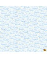 Castle in the Clouds: Clouds & Stars - Timeless Treasures Fabrics kidz-cd3472 sky