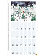 Baby, It's Cold Outside: Advent Calendar Panel (2/3 yard) - Dear Stella Designs Stella-dcj3138 multi