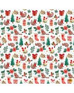 Baby, It's Cold Outside: 'Tis The Season - Dear Stella Designs Stella-dcj3151 white