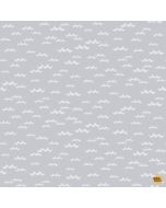 Noah's Ark: Ocean Water -- Dear Stella Fabrics stella-dlt3546 arctic