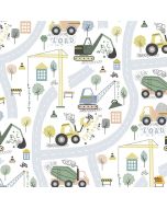 Dig It: Dig It Scenic - Dear Stella Designs stella-d2980 white 
