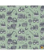 Dig It: See You Later Excavator Pine - Dear Stella Designs stella-d2983 pine 