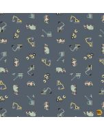 Dig It: Get Loaded Slate - Dear Stella Designs stella-d2984 slate 