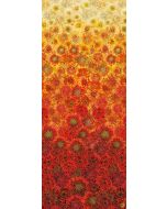 Thankful: Ombre Metallic Mums - Timeless Treasures Fabric Harvest-CM 2102 autumn