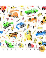 Cooper Construction: Tossed Construction Vehicles - Northcott/Patrick Lose 10615-10