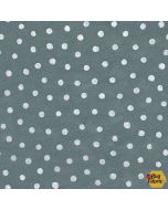 A Beautiful Day: Dots Navy - Henry Glass Fabrics 1098-77 - 2 yards 32" remaining