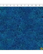 Wonders of the Ocean: Dark Blue Waves - In The Beginning Fabrics 10WO-2