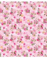 Flower Fairies Spring Song: Fairy Roses Pink -- Michael Miller Fabrics DDC12245-pink-d
