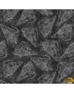 Express Tracks: Train Tonal Charcoal -- Blank Quilting 1303-98