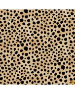 Skin Deep: Cheetah Skin Tan -- Blank Quilting 1647-30