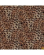 Skin Deep: Leopard Skin Brown-- Blank Quilting 1649-39