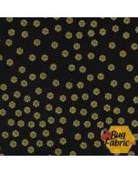 Lux: Sequins Black (Metallic) - Timeless Treasures lux-cm9626 black