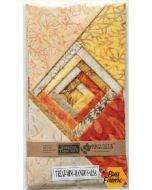 Treat Mini: Mango Salsa 5 inch Batik Charm Pack - Timeless Treasures tonga-mini mango - 1 remaining