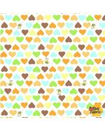 Lyon, the Lion: Hearts and Bees -- Susy Bee 20208-330