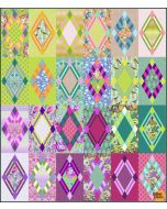 Moon Garden by Tula Pink: Rise and Shine Quilt Kit -- FreeSpirit Fabrics kitqttp.riseshine - 1 remaining
