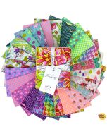 Untamed by Tula Pink: Fat Quarter Bundle 24 pieces (with neon) -- FreeSpirit Fabrics fb4fqtp.untamed