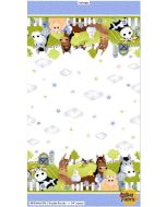 Barnyard Blues: Barnyard Border Denim -- Susy Bee Fabrics 20416-760