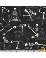 Lights Out: Nightfall Skeletons (Glow in the dark) -- Robert Kaufman SRKo-21728-231 