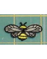 ABC: Bee Embroidery (3/4 x 1 1/2) - ABC Embroidery 13401a