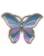 Button: Butterfly Button (1 3/4 x 1 1/4) - Susan Clarke Originals be-228