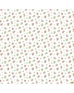 Morning Blossom: Mini Floral Toss White -- Northcott Fabrics 24921-10