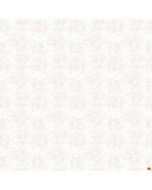 Morning Blossom: Chrysanthemum Blender White on White -- Northcott Fabrics 24925-10 - 2 yards 3" remaining